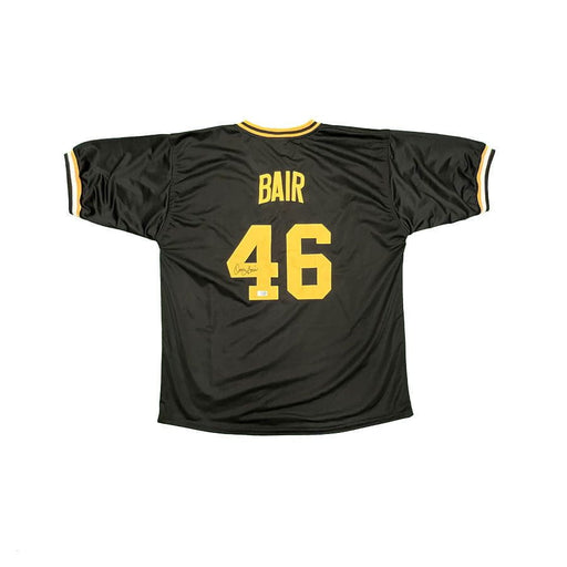 Doug Bair Signed Custom Black Baseball Jersey