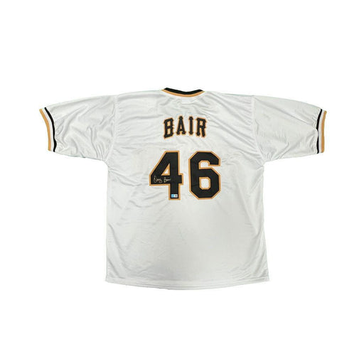 Doug Bair Signed Custom White Baseball Jersey