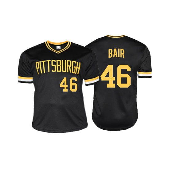 Doug Bair Unsigned Custom Black Jersey