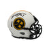 Dwayne Haskins Signed Pittsburgh Steelers Lunar Eclipse Speed Mini Helmet