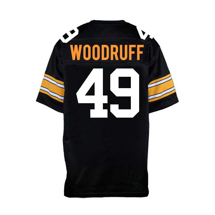 Dwayne Woodruff Unsigned Custom Black Home Jersey