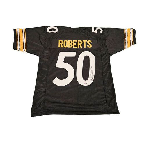 Elandon Roberts Signed Custom Black Football Jersey