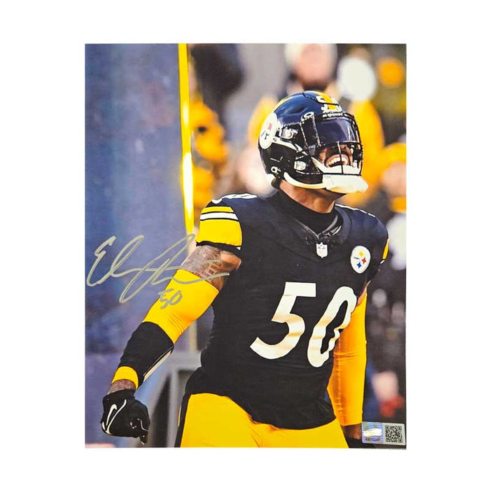 Elandon Roberts Signed Screaming 8x10 Photo