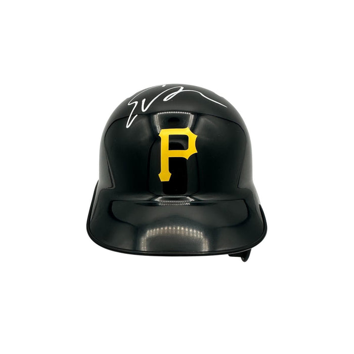 Esmerlyn Valdez Signed Pittsburgh Pirates Mini Batting Helmet