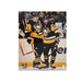 Evgeni Malkin & Kris Letang Celebrating Unsigned Vertical 16x20 Photo