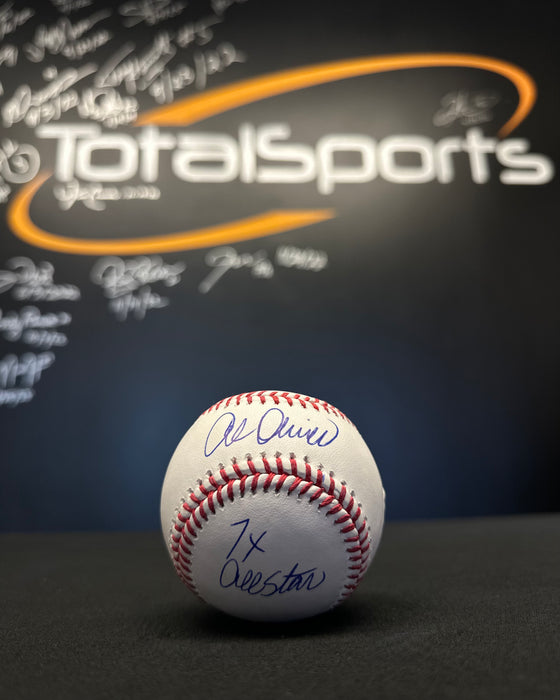 Facebook Auction: Al Oliver Autographed Official MLB Baseball (7x All-Star)