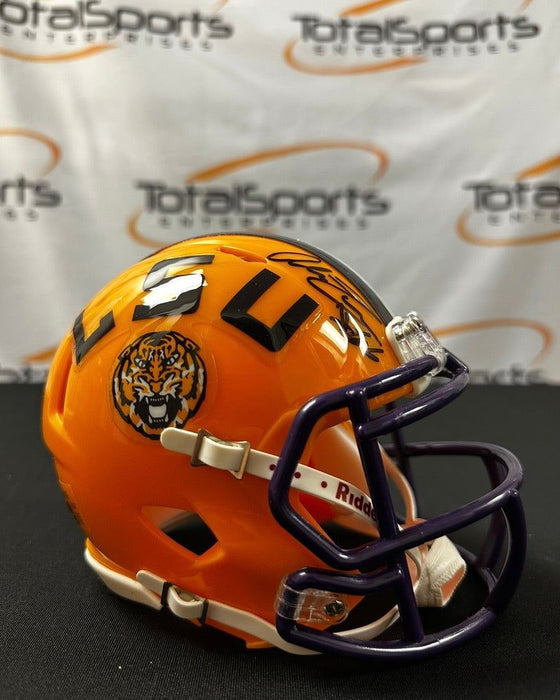 Facebook Auction: Alan Faneca Autographed LSU Speed Mini Helmet