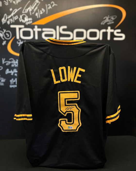 Facebook Auction: Brandon Lowe Autographed Custom Black Jersey