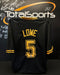 Facebook Auction: Brandon Lowe Autographed Custom Black Jersey