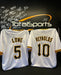 Facebook Auction: Brandon Lowe & Bryan Reynolds Autographed Custom White Jersey Combo