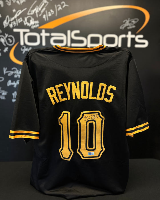 Facebook Auction: Bryan Reynolds Autographed Custom Black Jersey
