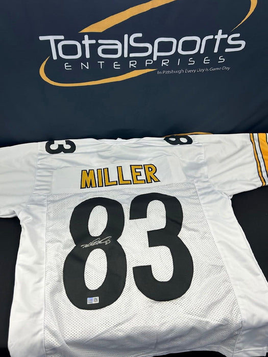 Facebook Auction: Heath Miller Autographed Away Jersey