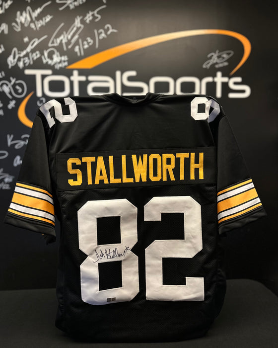 Facebook Auction: John Stallworth Autographed Custom Black Jersey