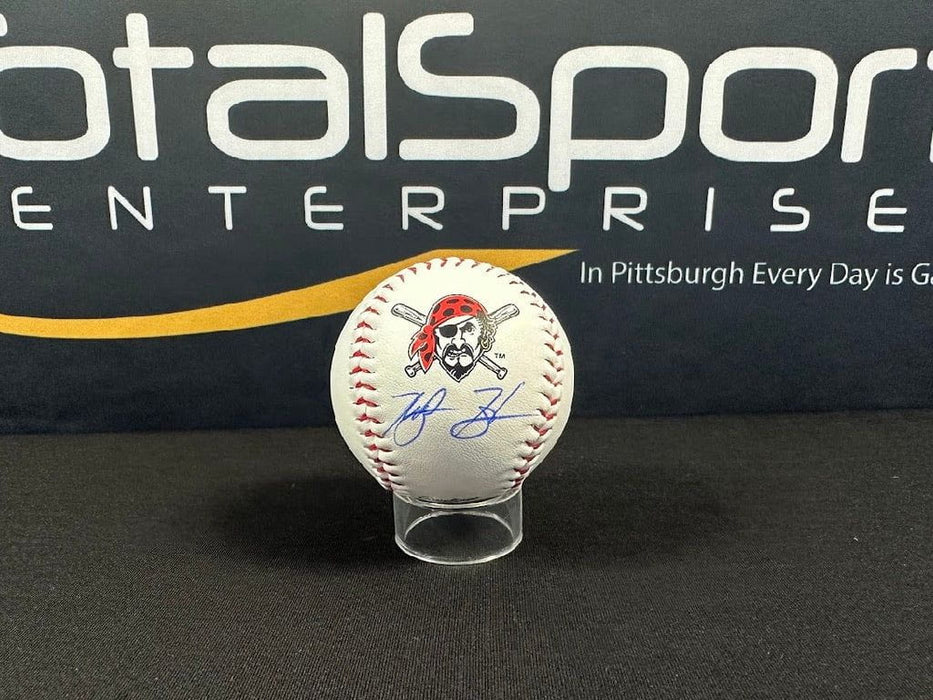 Facebook Auction: Ke'Bryan Hayes Autographed Pirates Logo Baseball