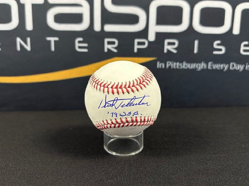 Facebook Auction: Kent Tekulve Autographed Baseball (79 WSC)