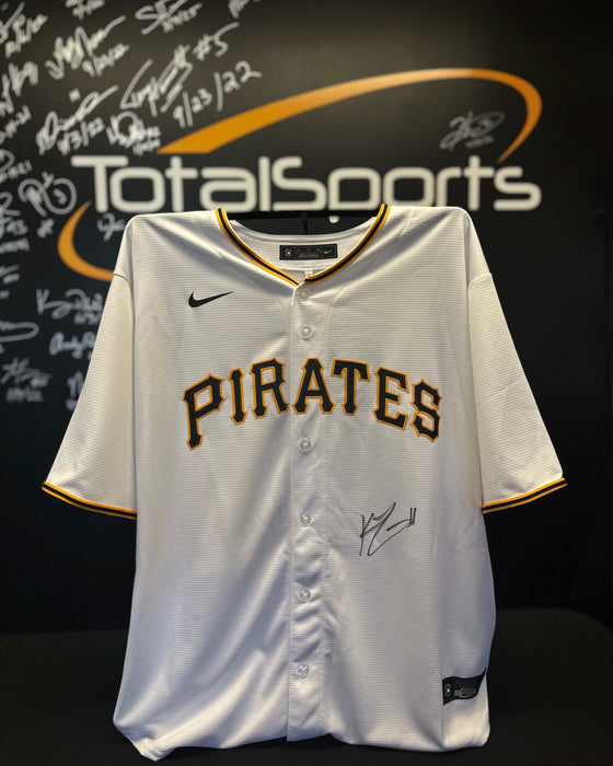 Facebook Auction: Konnor Griffin Autographed White Nike Jersey