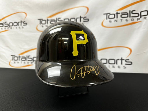 Facebook Auction: Oneil Cruz Autographed Souvenir Batting Helmet