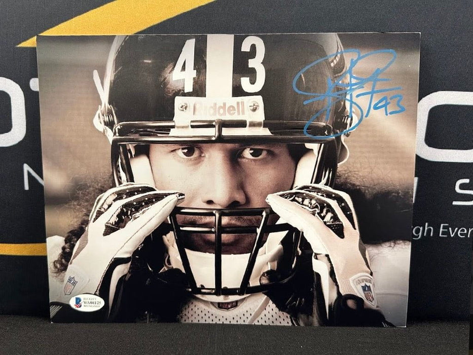 Facebook Auction: Troy Polamalu Autographed 8x10 Photo