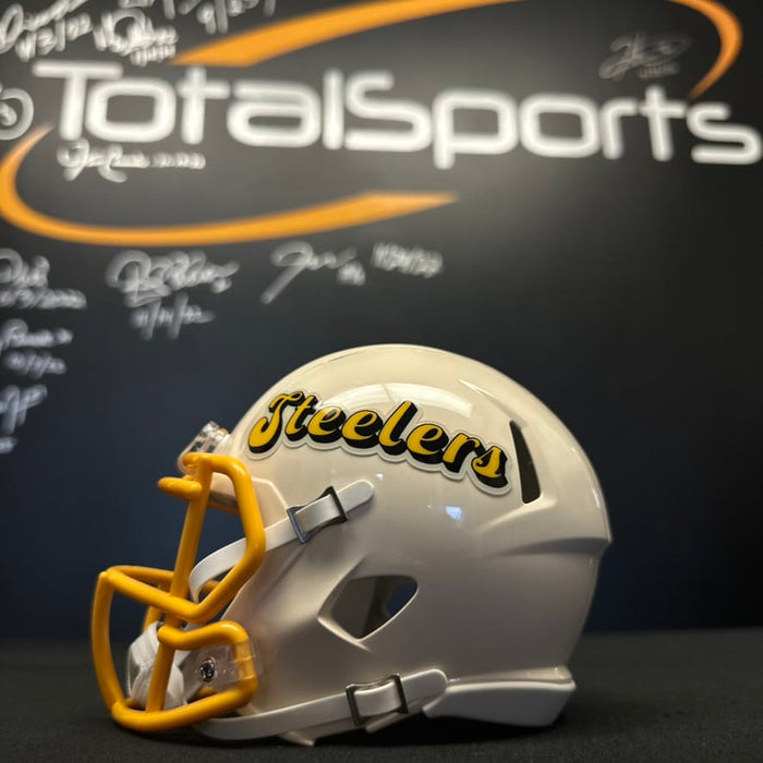Facebook Auction: Troy Polamalu Autographed Retro Mini Helmet