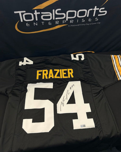 Facebook Auction: Zach Frazier Autographed Block Jersey