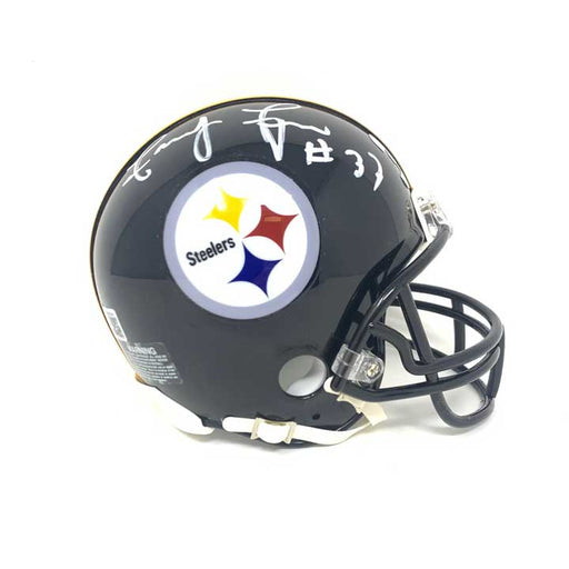 Frenchy Fuqua Signed Pittsburgh Steelers Mini Helmet (Damaged)