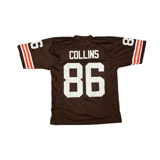 Gary Collins Unsigned Custom Brown Jersey