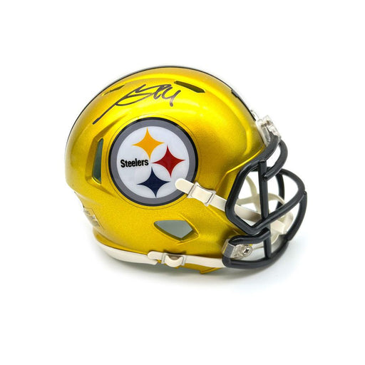 George Pickens Signed Pittsburgh Steelers Flash Mini Helmet