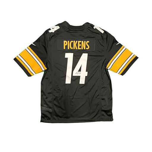 George Pickens Signed Pittsburgh Steelers Nike Game Player Black Jersey