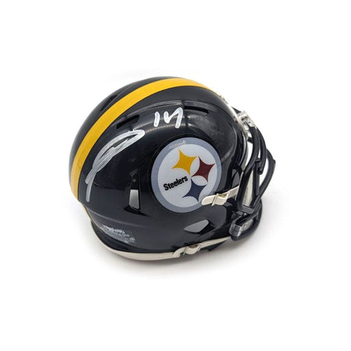 George Pickens Signed Pittsburgh Steelers Speed Mini Helmet