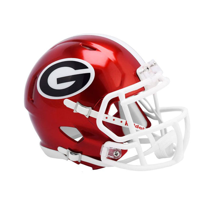 Georgia Bulldogs Unsigned Flash Mini Helmet