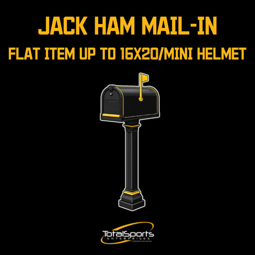 Get Your Flat (up to 16x20) or Mini Helmet Signed by Jack Ham (Includes HOF 88)