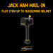 Get Your Flat (up to 16x20) or Mini Helmet Signed by Jack Ham (Includes HOF 88)