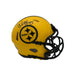 Greg Lloyd Signed Pittsburgh Steelers RAVE Mini Helmet