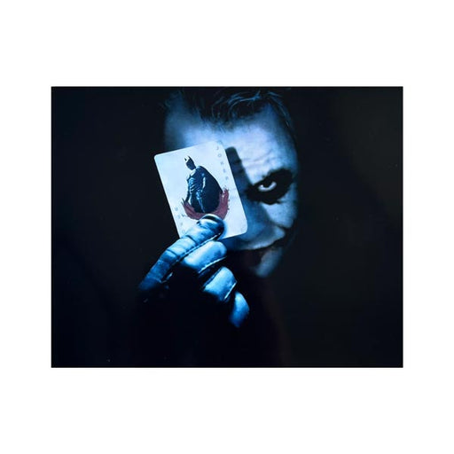 Heath Ledger (Joker Playing Card) The Dark Knight Rises Unsigned 8x10 Photo