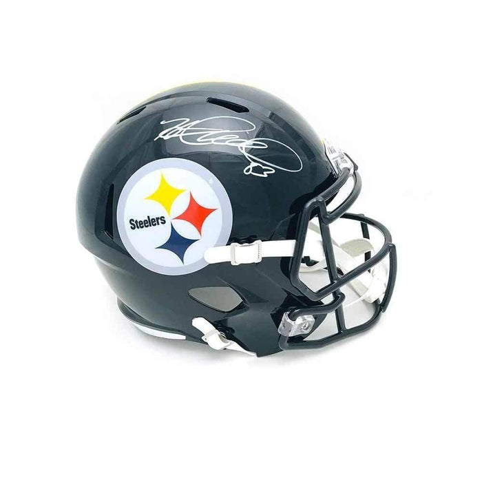 Heath Miller Autographed Pittsburgh Steelers Black Full Size Replica SB XL Speed Helmet