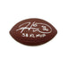 Hines Ward Autographed Wilson Replica Football with "SB XL MVP"
