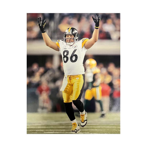 Hines Ward Hands Up in SB XLV Unsigned 16X20 Photo