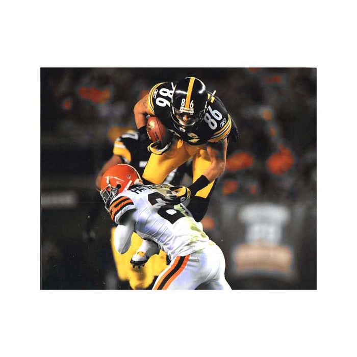 Hines Ward Leaping Browns Player Unsigned 16x20 Photo