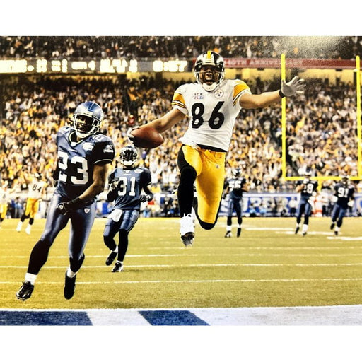 Hines Ward Leaping In TD SB XL Unsigned 8x10 Photo