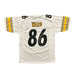 Hines Ward Signed Custom White Jersey with SB XL MVP