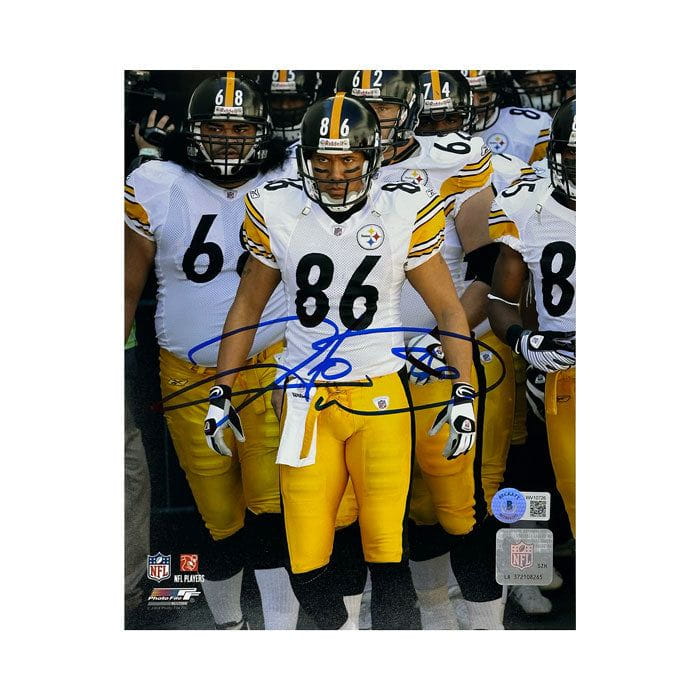 Hines Ward Signed Waiting in Tunnel in White 8x10 Photo