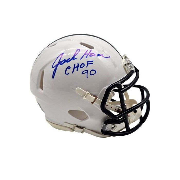 Jack Ham Signed Penn State White Speed Mini Helmet with CHOF 90