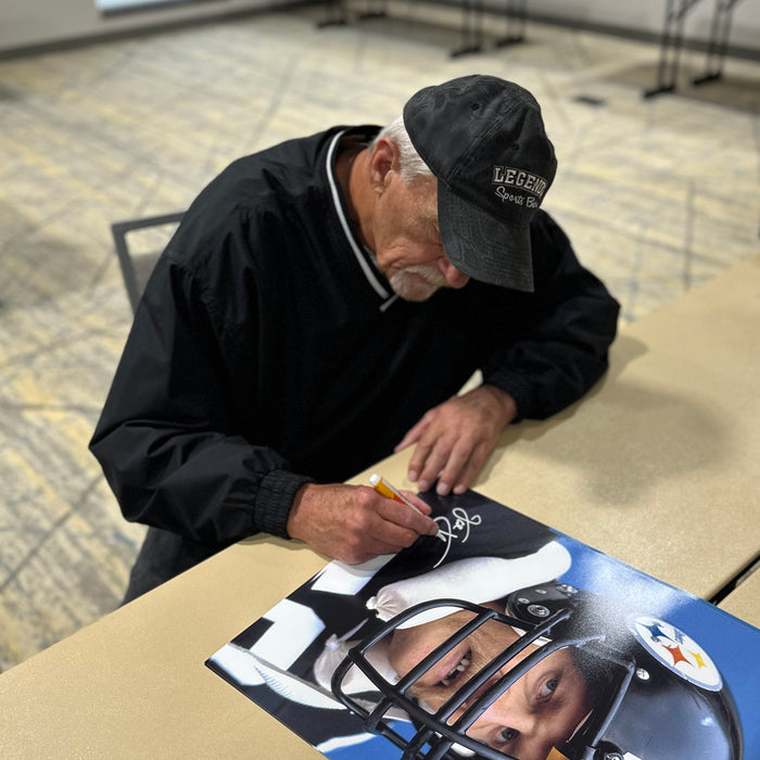 Jack Lambert Signed No Teeth 16X20 Photo