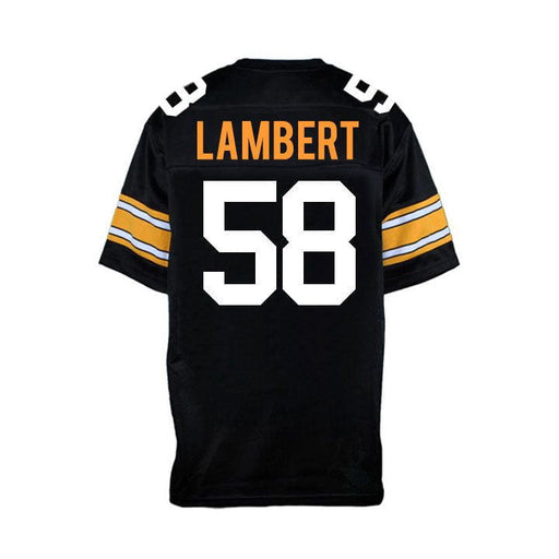 Jack Lambert Unsigned Custom Black Jersey