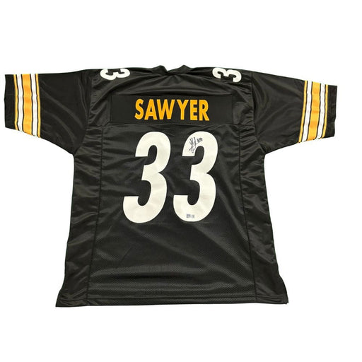 Jack Sawyer Signed Custom Black Home Jersey