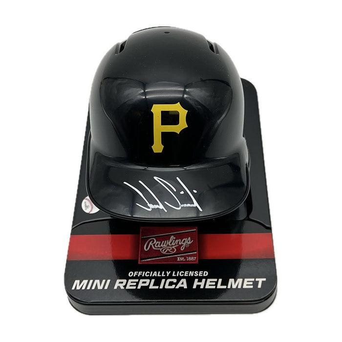 Jack Suwinski Signed Pittsburgh Pirates Mini Helmet