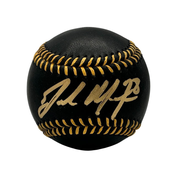 Jake Mangum Signed Black Official MLB Baseball