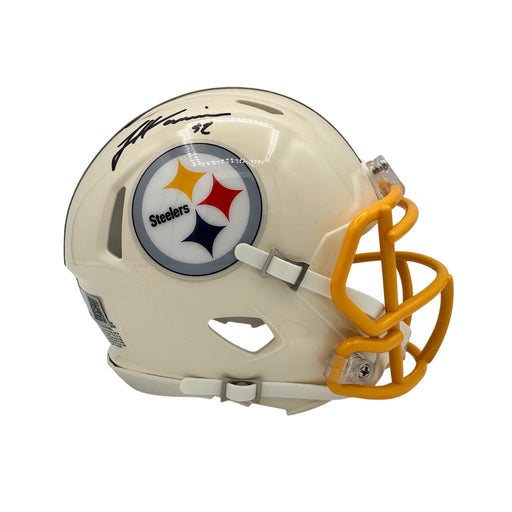 James Harrison Signed Pittsburgh Steelers Retro Mini Helmet