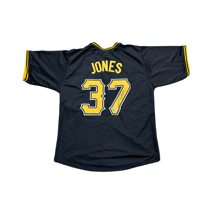 Jared Jones Signed Custom Black Jersey