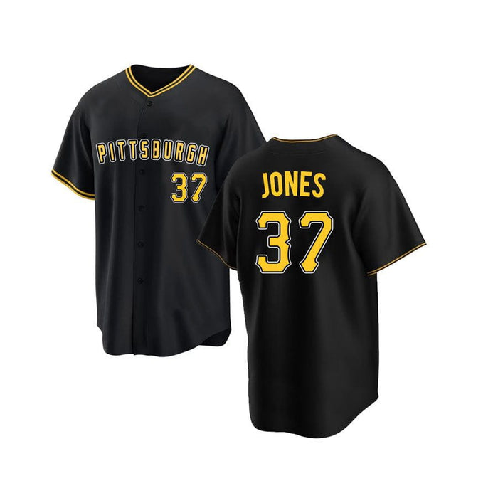 Jared Jones Unsigned Custom Black Baseball Jersey